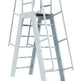Ship Customizable Aluminum Ladders With Platform and Return 60 & 75 Standard Degrees - Made in Canada - Model # SL1488