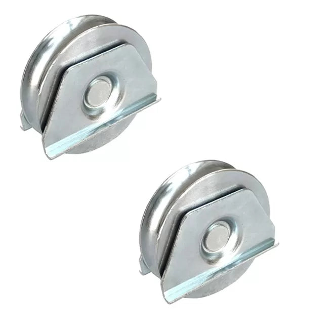 Sliding Gate Wheel with Double Plates Groove Y,V,U | One and Two Bearings | Model # HD ( Pack of 25 )